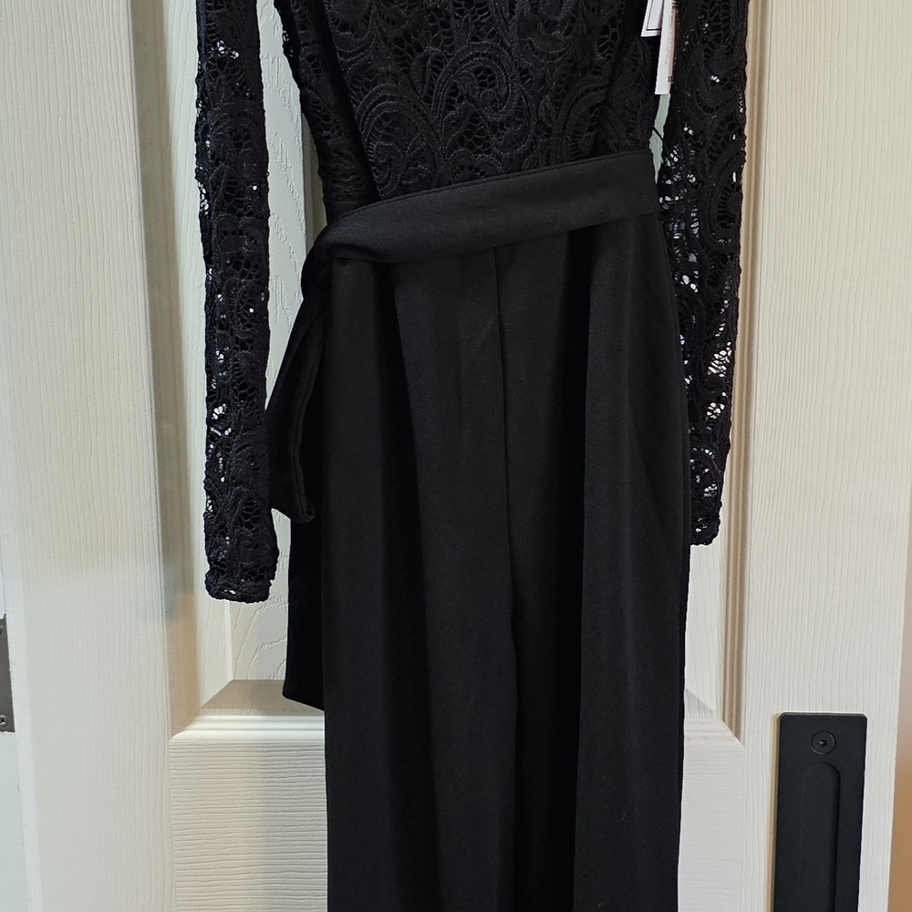 JCPenney Black Lace Jumpsuit